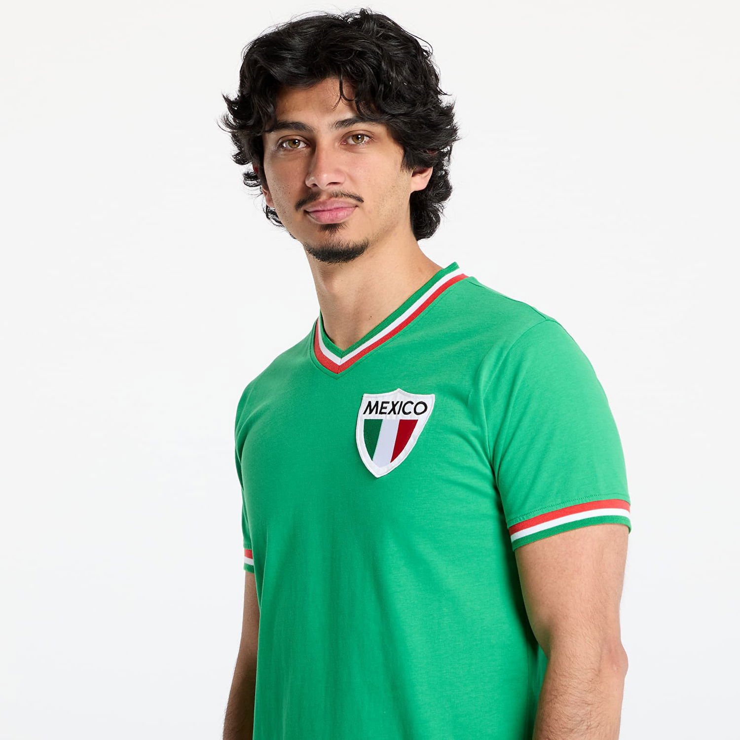Tričko COPA COPA Mexico Pelé 1980's Retro Football T-Shirt Zelené | 545-008, 1