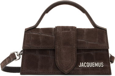 Kabelka Jacquemus Jacquemus 'The Bambino' Suede Shoulder Bag Hnedá | 25E213BA006-3243, 0