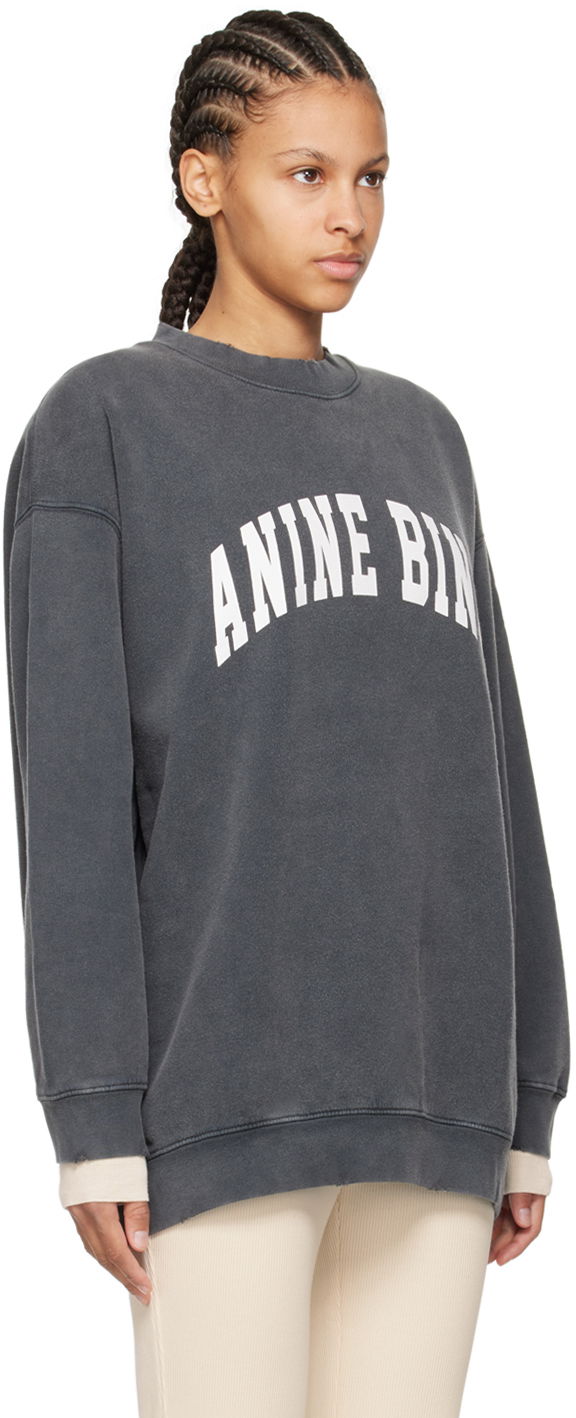 Oversized Sweatshirt with Logo Print