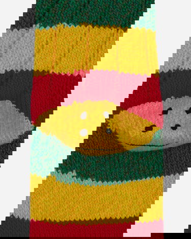 Ponožky KAPITAL Rainbowy Happy Heel Socks Rôznofarebný | EK-1365XS 1, 4