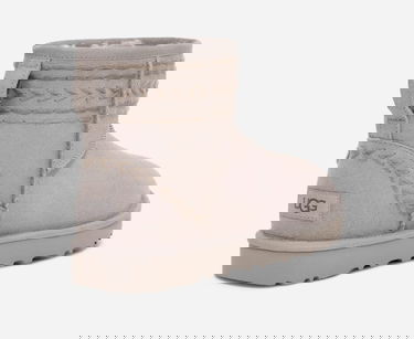 Tenisky a topánky UGG Classic Mini Ritza Boot Šedá | 1170710-CPF, 3