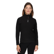 Fleece Quarter-Zip Long-Sleeve Top