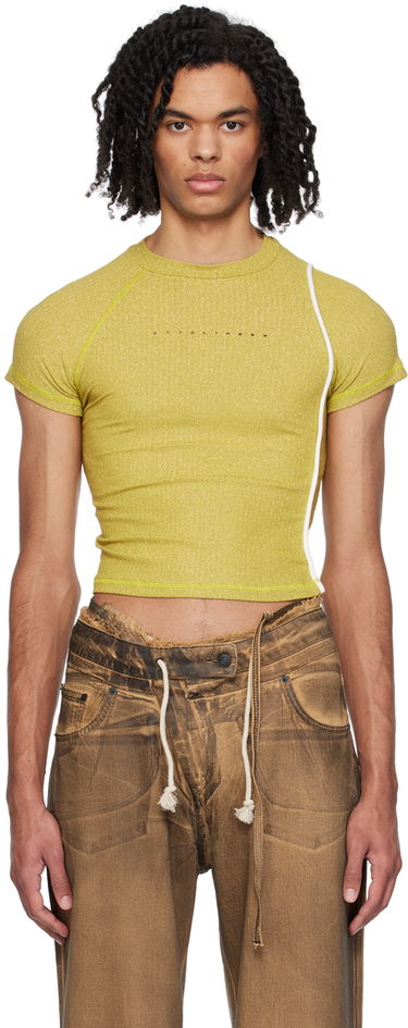 Crop Top Ottolinger Ottolinger Cropped T-Shirt Žltá | 407203, 0