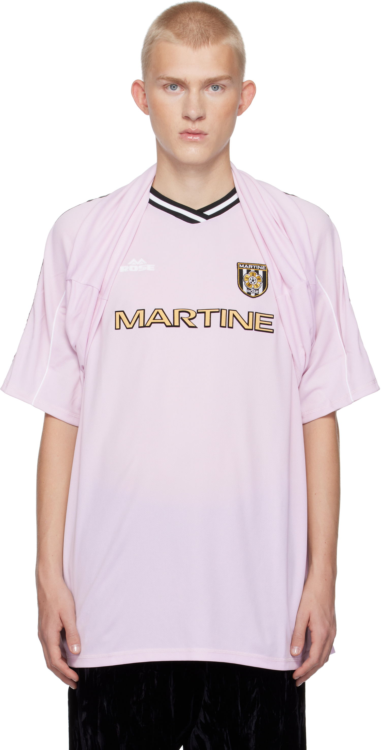 Tričko Martine Rose Exclusive Celebration Football T-shirt Fialová | E135JT06602, 0