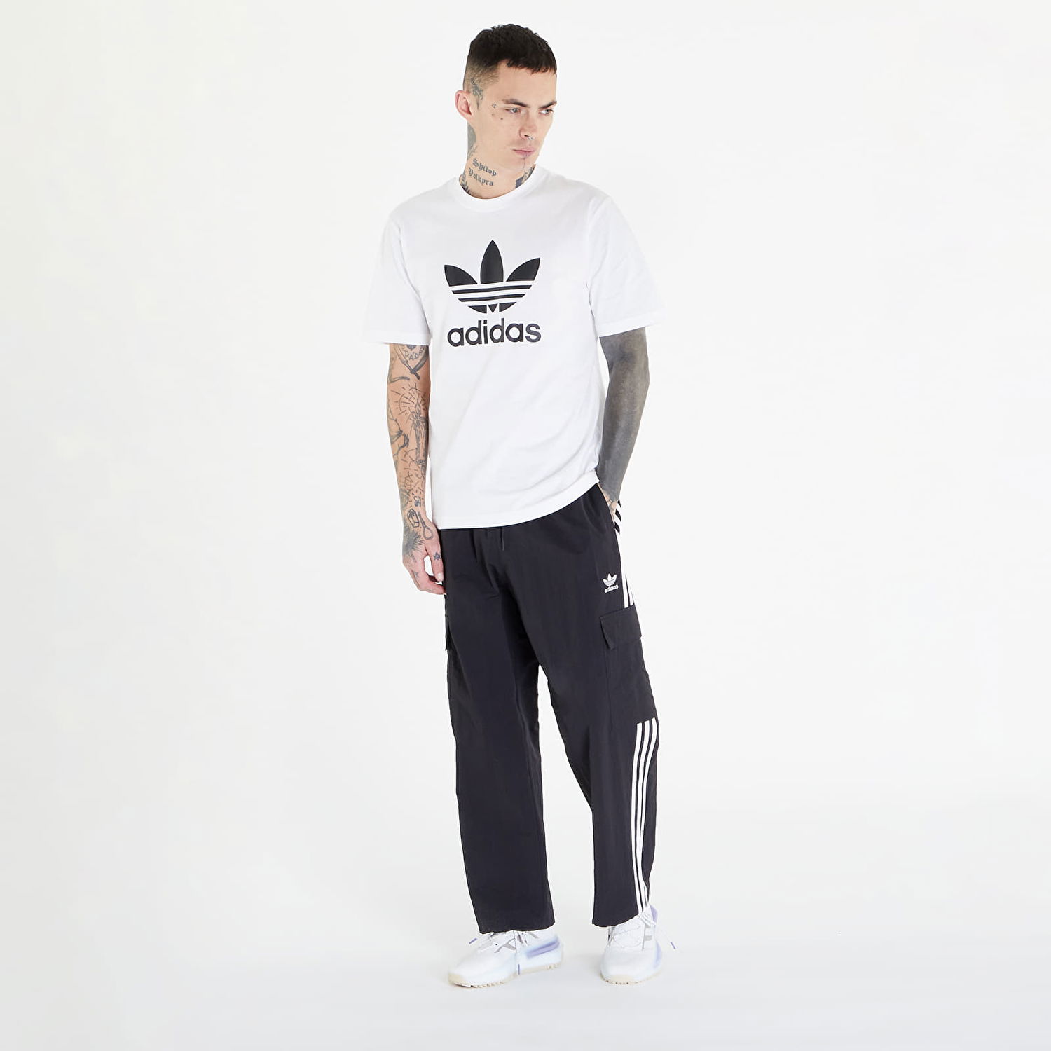 Tričko adidas Originals Men's adidas Trefoil Biela | IV5353, 1