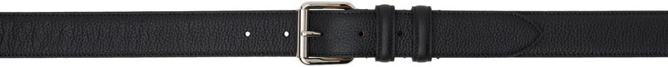 Opasok A.P.C. Black Leather Belt Čierna | PXBLH-H65077, 0
