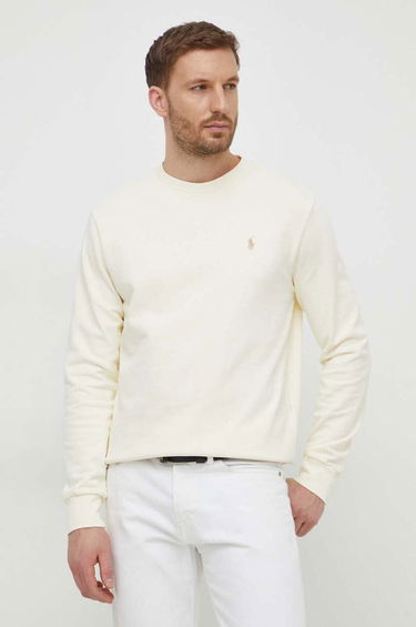 Sveter Polo by Ralph Lauren Polo Ralph Lauren Crewneck Sweatshirt Béžová | 710916689, 0