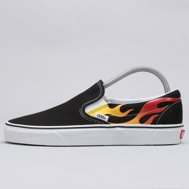 Tenisky a topánky Vans Classic Slip-On Flame Čierna | VN0A38F7PHN, 0