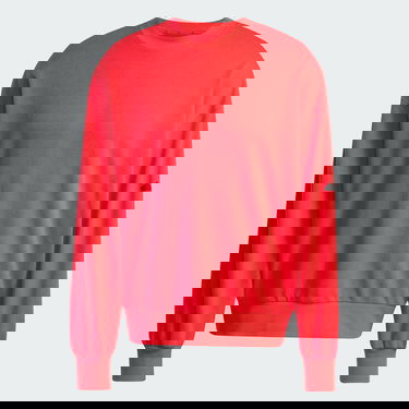 Mikina adidas Performance Loose Fit Logo Sweatshirt Červená | JF3577, 4