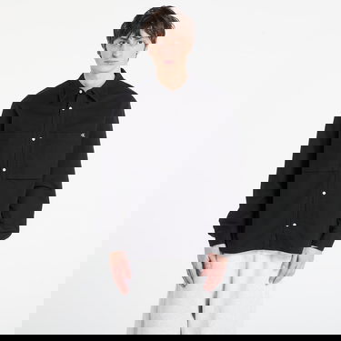 Košeľa CALVIN KLEIN Long Sleeve Cotton Twill Relaxed Shirt Čierna | LV04RE111G UB1, 0