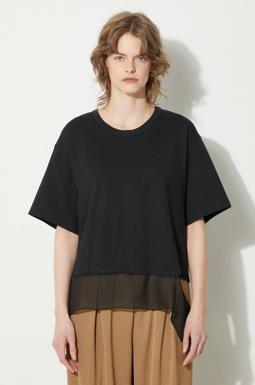 Tričko UNDERCOVER Undercover Layered T-Shirt Čierna | UC1D1807, 1