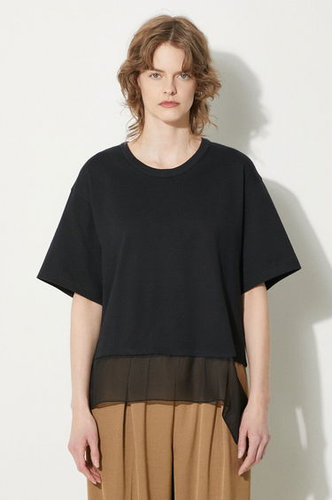 Tričko UNDERCOVER Undercover Layered T-Shirt Čierna | UC1D1807, 1