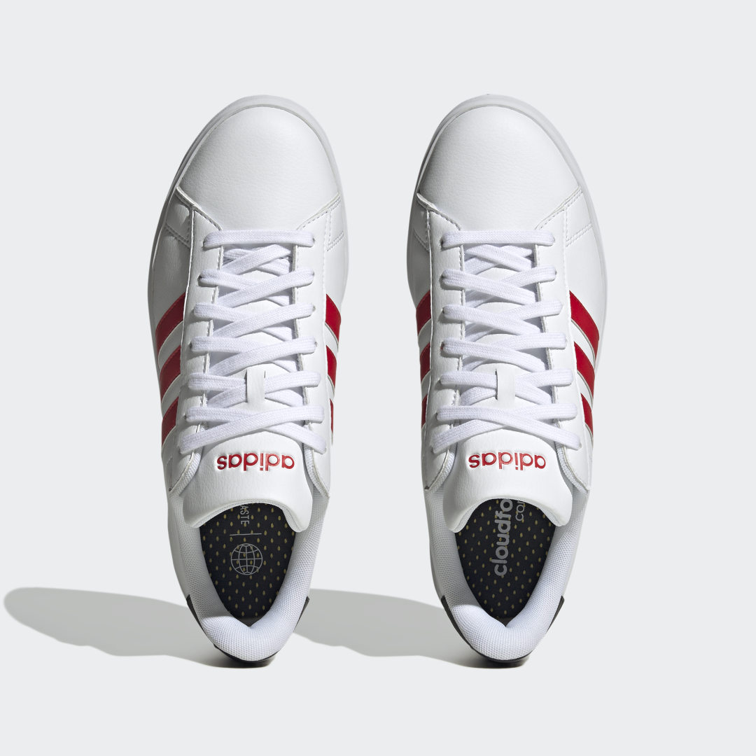 Tenisky a topánky adidas Performance Grand Court Cloudfoam Comfort Biela | FZ6363, 1