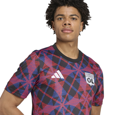 Dres adidas Originals Olympique Lyonnais Pre-Match Jersey Čierna | jl7936, 5