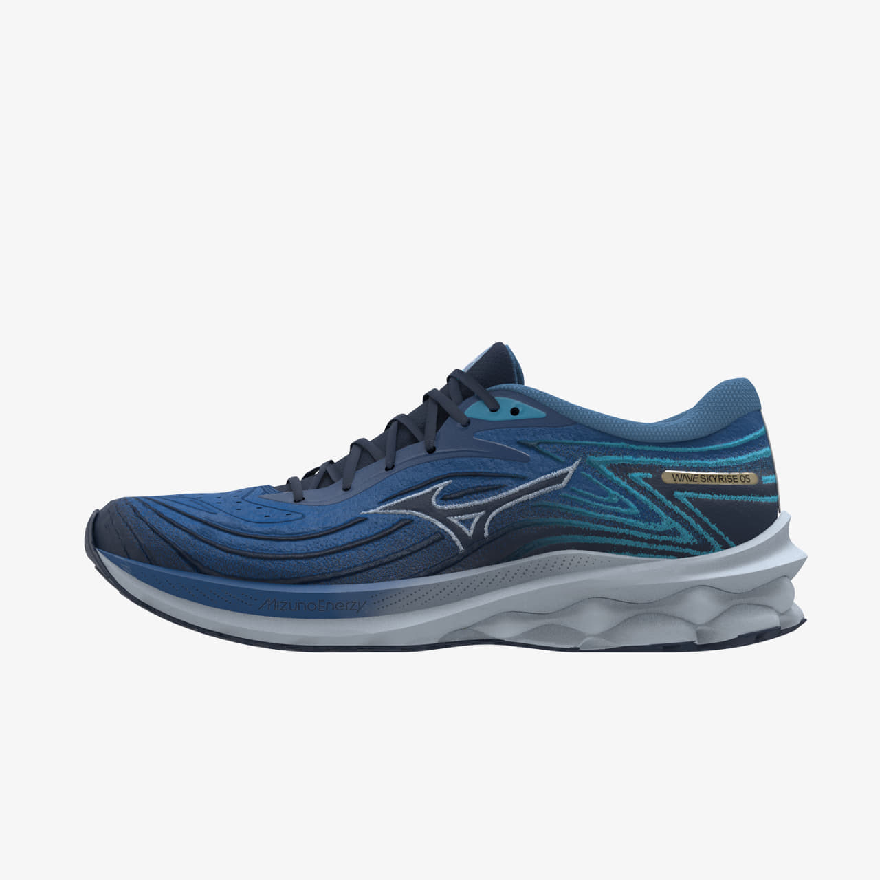 Tenisky a topánky Mizuno Wave Skyrise 5 Classic Blue/ Plein Air/ River B Modrá | J1GC240951, 0