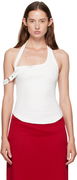 Courrèges Asymmetric Buckle Tank Top