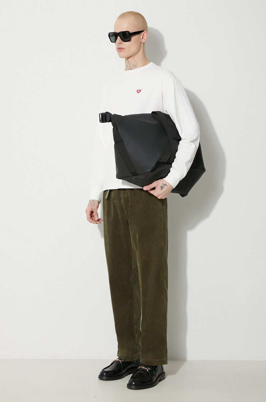 Nohavice Human Made Corduroy Easy Pants Zelené | HM26PT017, 1