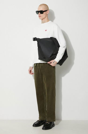 Nohavice Human Made Corduroy Easy Pants Zelené | HM26PT017, 1