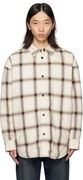 Acne Studios Flannel Button-Up Overshirt