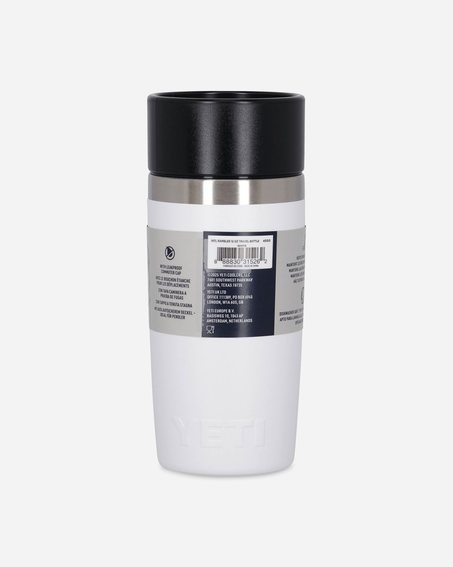 Fľaše YETI 12 oz Travel Bottle with Leakproof Commuter Cap Biela | 70000002334 WHITE, 0