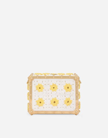 Kabelka Dolce & Gabbana Dolce & Gabbana Dolce Box Crochet Shoulder/Crossbody Bag Biela | BB7165AY5668B907, 3