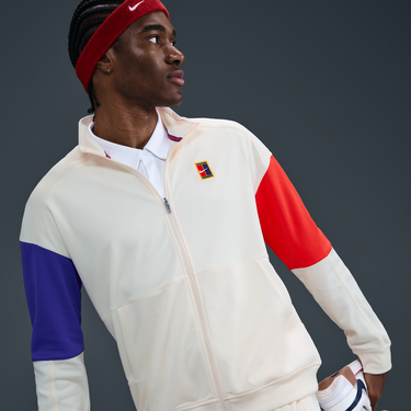 Mikina Nike NikeCourt Heritage Tennis Jacket Béžová | FZ6925-110, 3