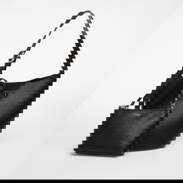 Kabelka GUESS Meridian Ii Bucket Bag Čierna | HWBG6974040-BLA, 4
