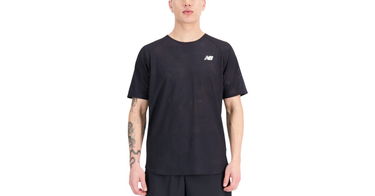 Tričko New Balance Q Speed Čierna | mt33281bk, 1