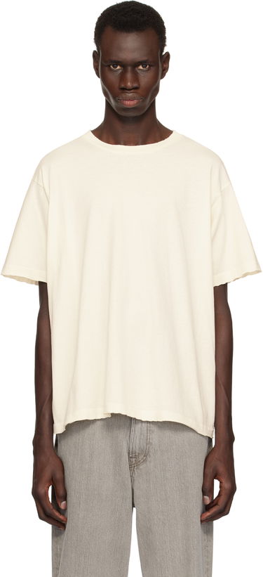 Tričko John Elliott John Elliott Folsom Cropped T-Shirt Biela | A290M37596A, 0