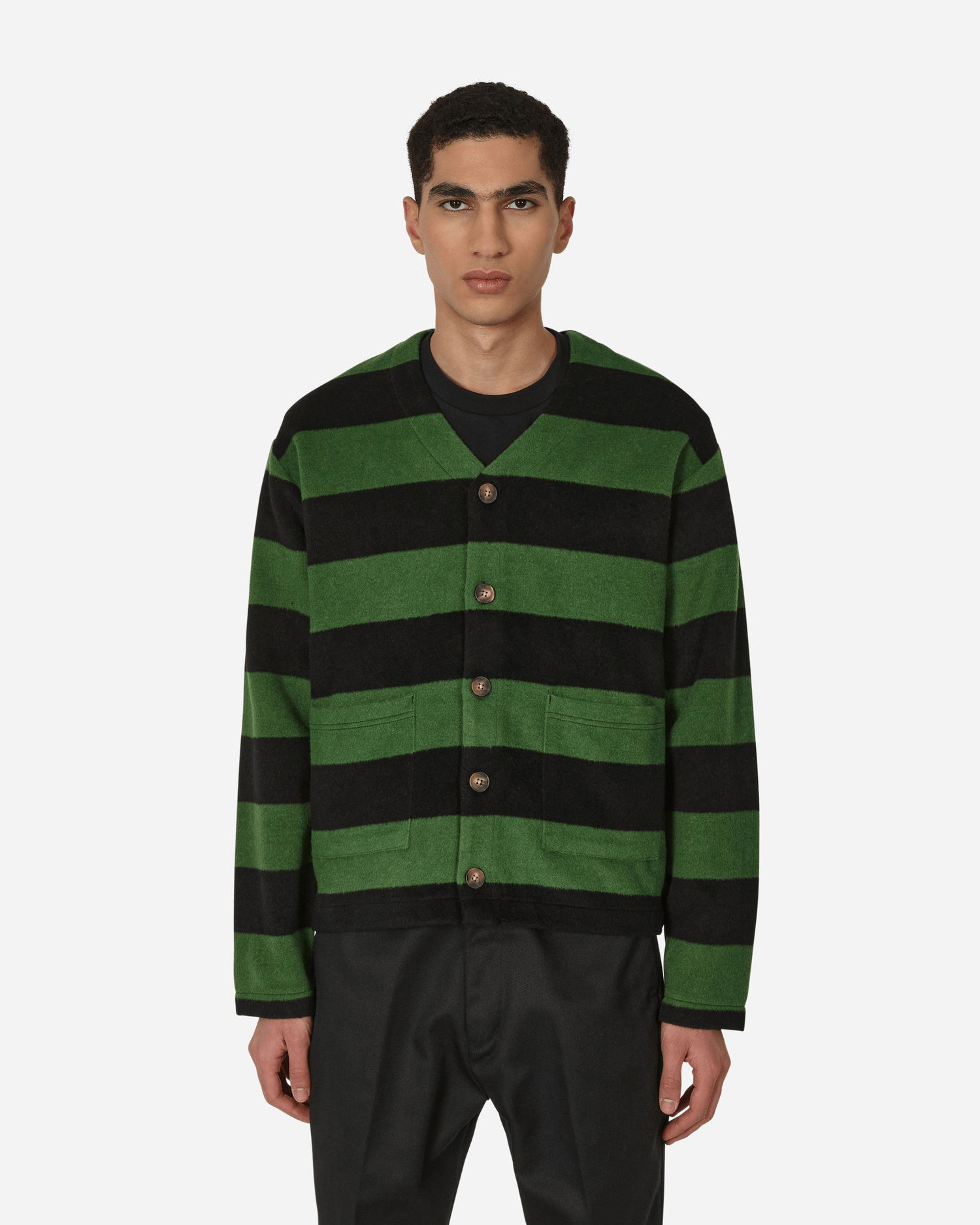 Sveter Pleasures Typo Cardigan Zelené | P22W014 GREEN, 0