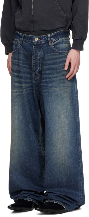 Džínsy Balenciaga Balenciaga Baggy Jeans Modrá | 745213TRW62, 3