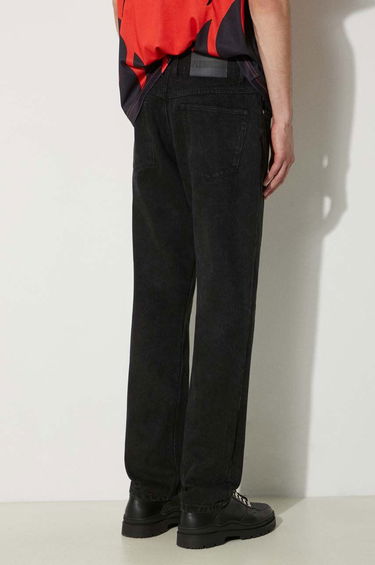 Tepláky Pleasures PLEASURES Motive Jeans Čierna | P24SU018.BLACK, 2