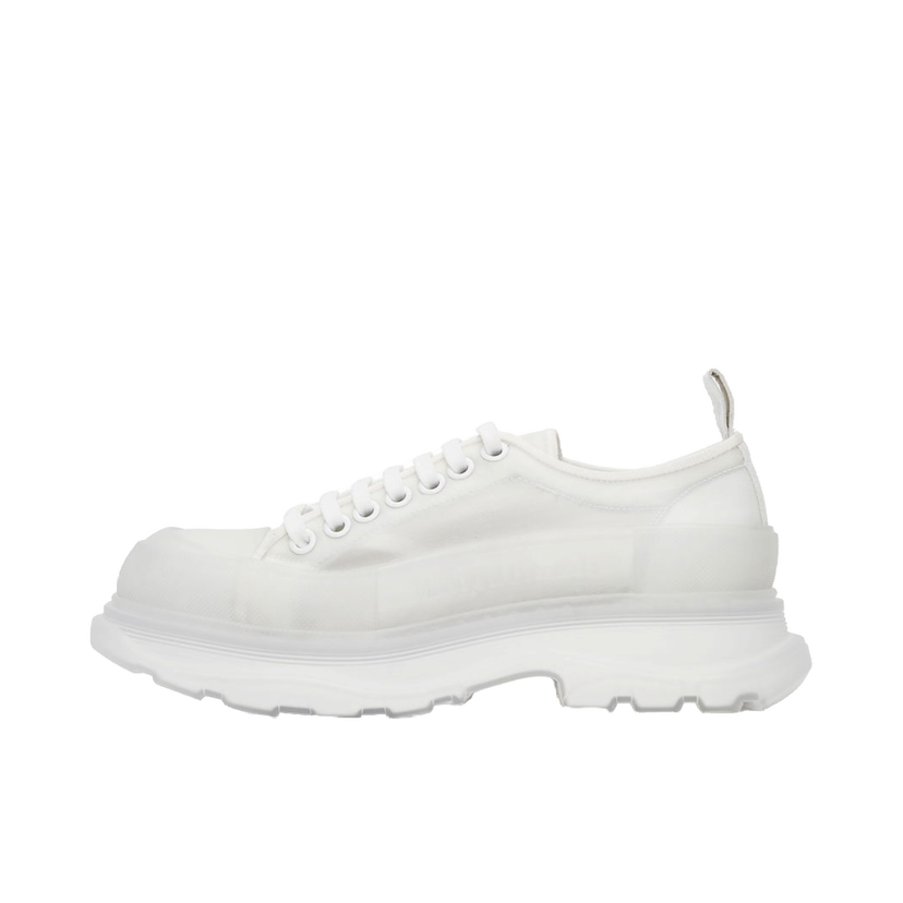 Tenisky a topánky Alexander McQueen Mesh Tread Slick Low Sneakers Biela | 662672W4Q31