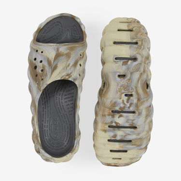 Tenisky a topánky Crocs Slide Marbled Béžová | 208467-2Y3, 3