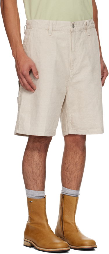 Šortky Carhartt WIP Walter Single Knee Short Modrá | I033583-0W902, 4
