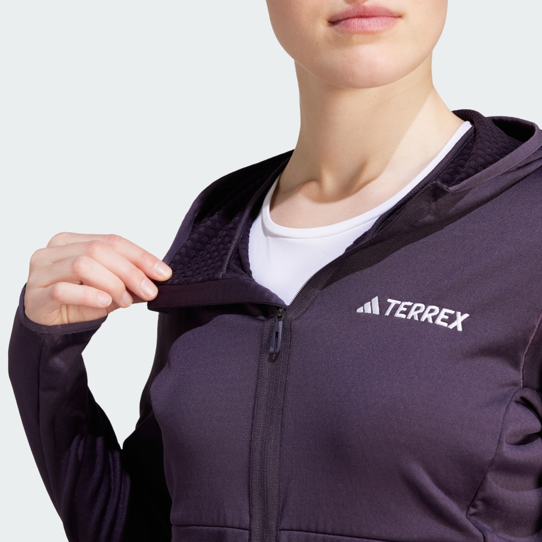 adidas TERREX BUNDA TERREX XPERIOR LIGHT FLEECE HOODED