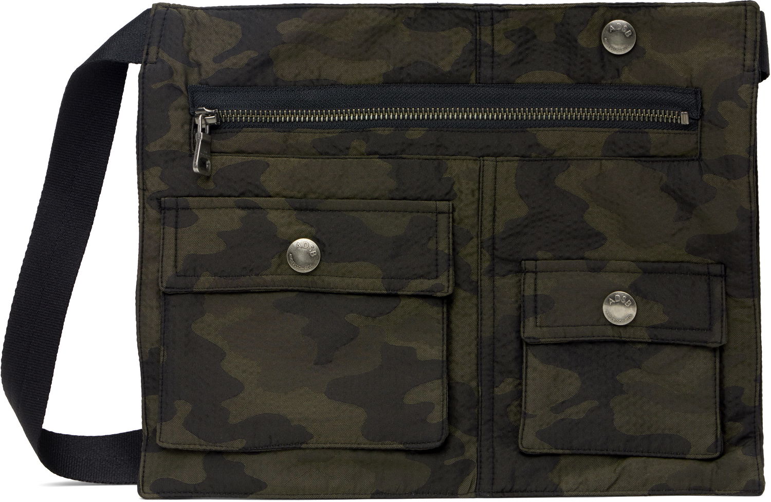 Taška cez rameno Andersson Bell Andersson Bell 3Way Camouflage Pocket Messenger Bag Zelené | aaa415m, 0