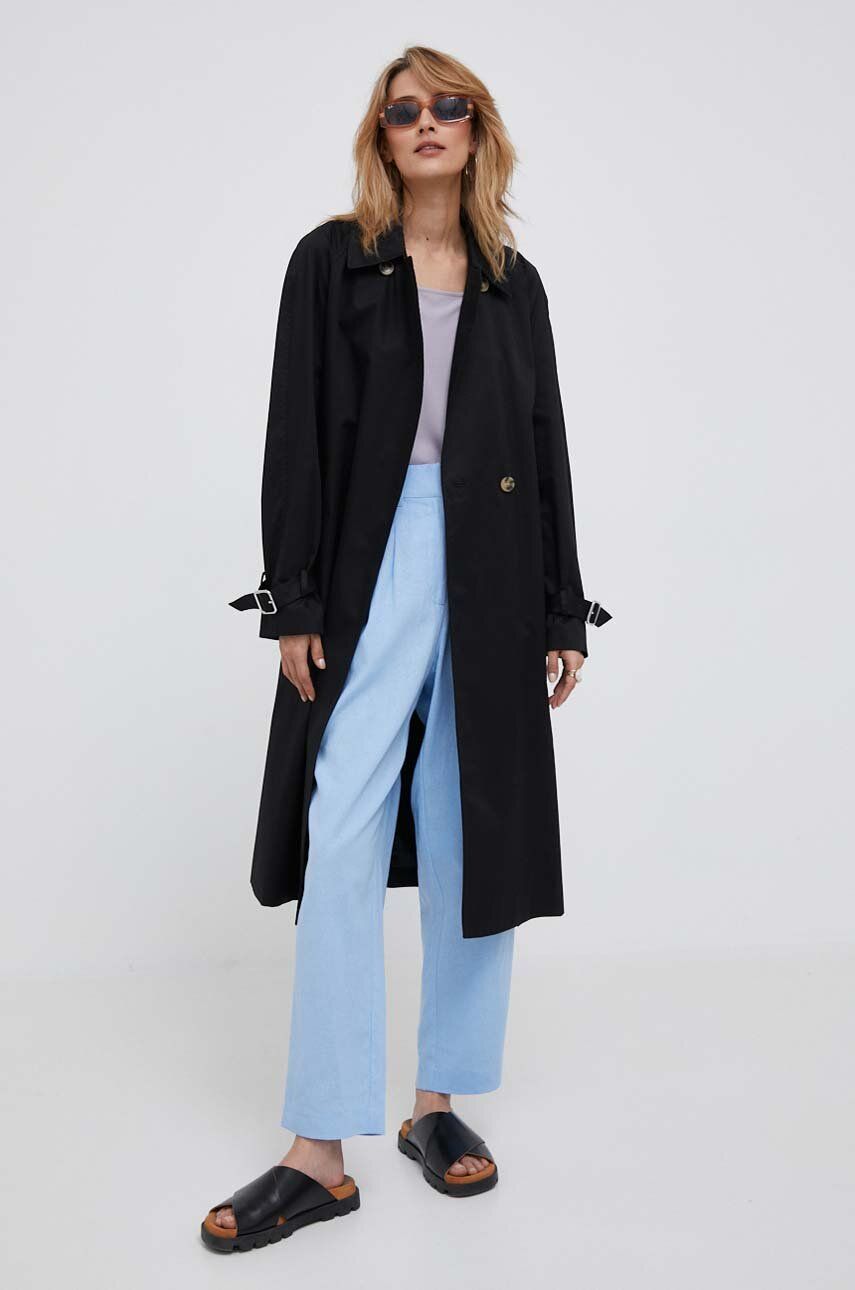 Trenčkot CALVIN KLEIN Trench Coat Čierna | K20K204999, 0