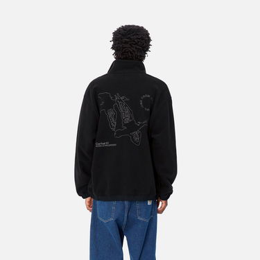 Mikina Carhartt WIP Flying Ducks Full Zip Fleece Liner Jacket Čierna | I033849_9, 1