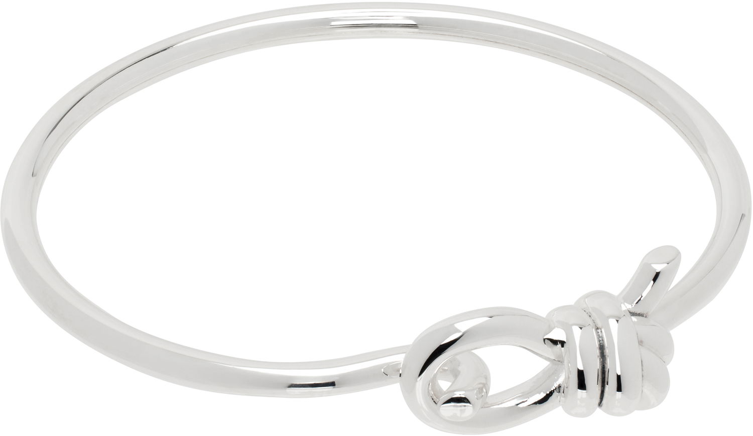 Náramok Bottega Veneta Knotted Open Cuff Bracelet Metalická | 815933 V5070, 0