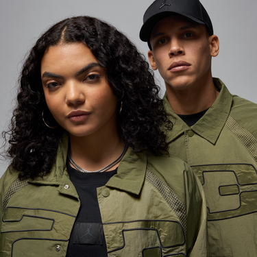 Vetrovka Jordan Jordan Essentials Coaches Jacket Zelené | HF9331-222, 2