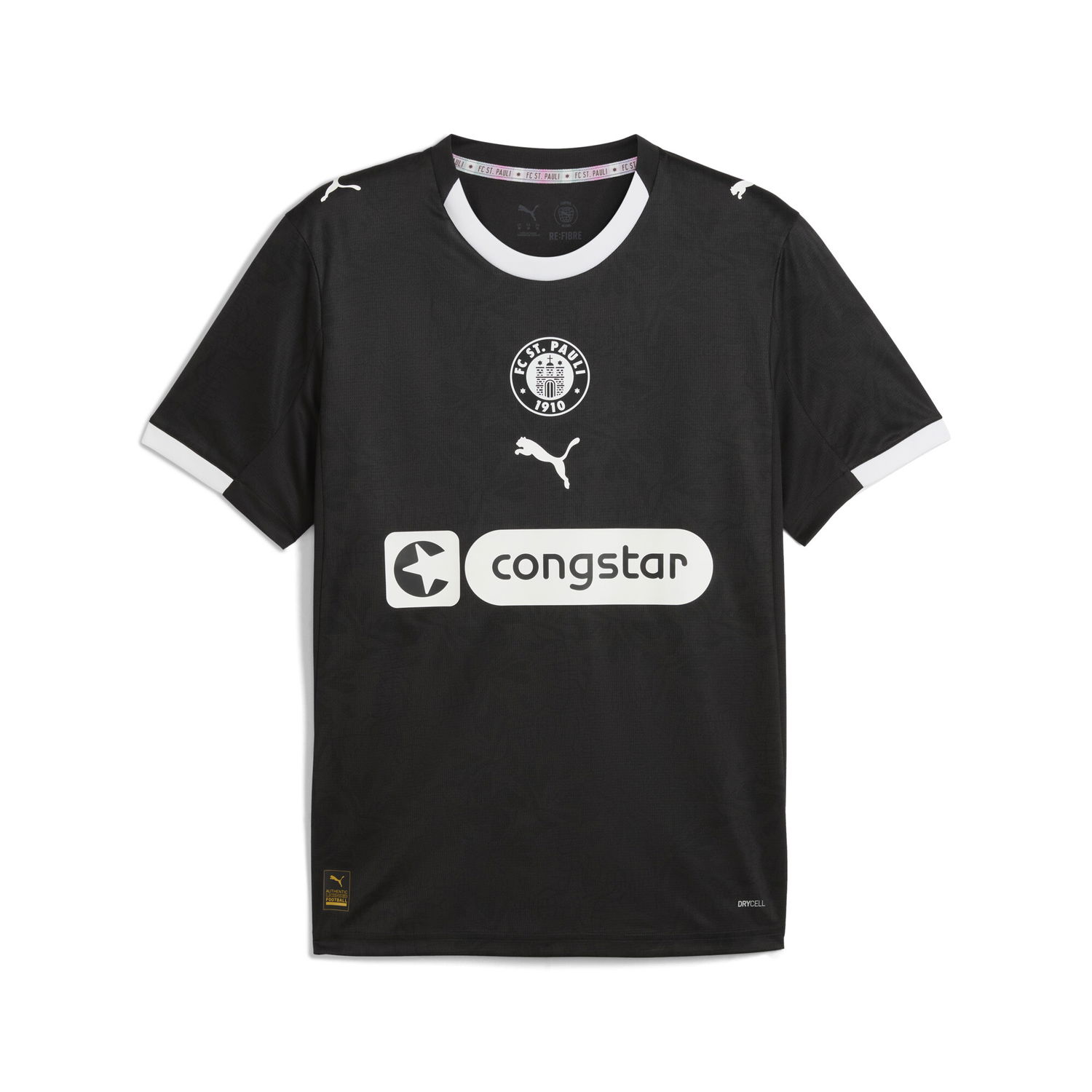 Dres Puma FC St. Pauli Third Jersey 25/26 Čierna | 783074_03, 0