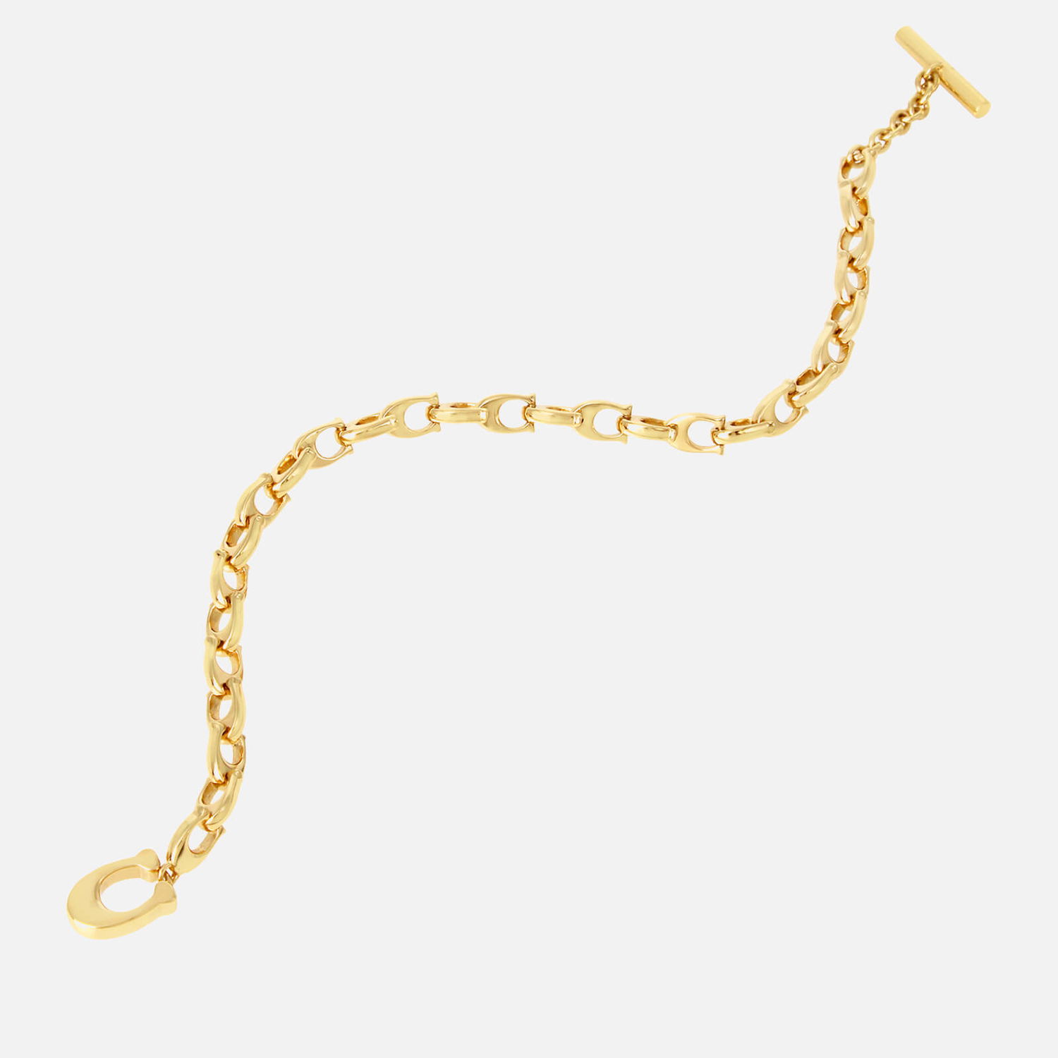 Náramok Coach Signature Link Chain Bracelet Metalická | 37376745GLD710, 0