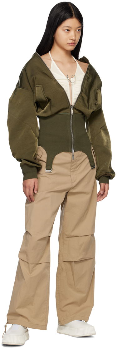 Cargo nohavice Dion Lee Toggle Trousers Béžová | C2050S22, 3