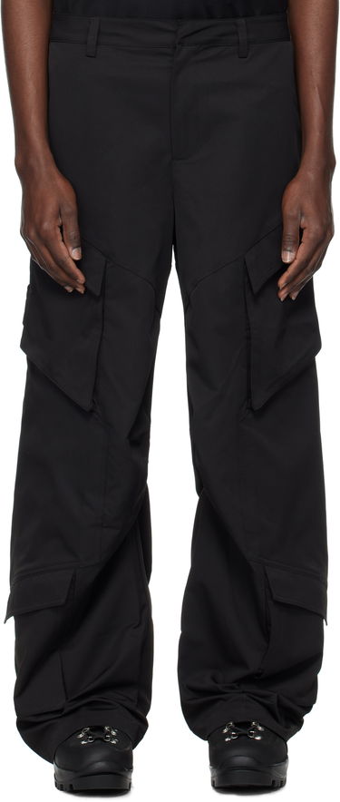 Cargo nohavice HELIOT EMIL Heliot Emil Cellulae Cargo Pants Čierna | PRESS25_M_10_160_BLK01_CO, 0