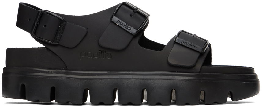 Tenisky a topánky Birkenstock Narrow Papillio Milano Chunky Sandals Čierna | 1024608, 0