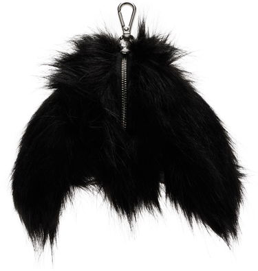 Kľúčenka Simone Rocha Simone Rocha Faux Fur Hare Coin Purse Bag Charm Čierna | COINPURSE1 0815, 1