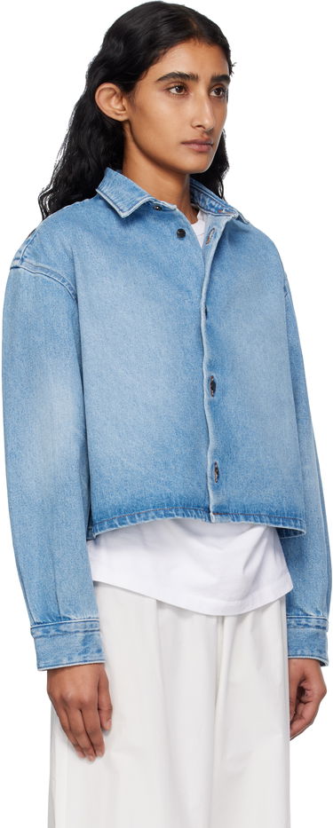 Košeľa A.P.C. A.P.C. Sam Cropped Denim Shirt Modrá | COHIC-F32022, 1