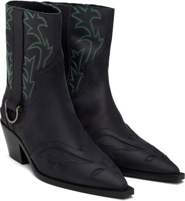 Oblečenie Enfants Riches Déprimés Enfants Riches Déprimés Cut Off Cowboy Boots Navy | 090-412, 3