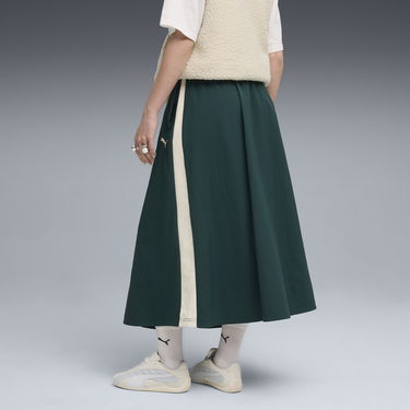 Sukňa Puma Women's T7 Woven Midi Skirt Zelené | 633438_75, 3